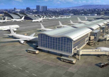 Midfield Satellite Concourse. Photo credit: Los Angeles World Airports